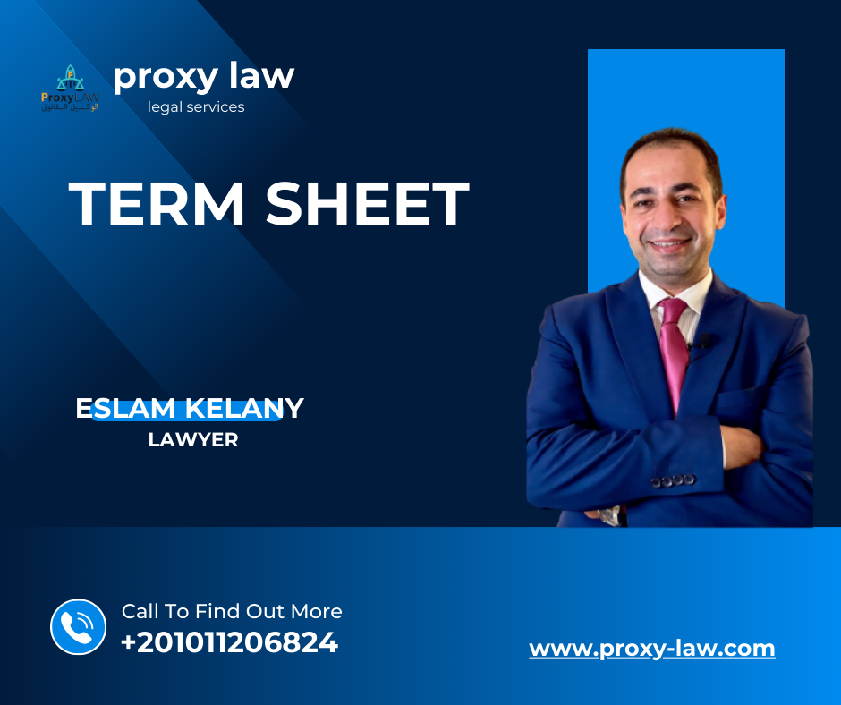  Term Sheet 